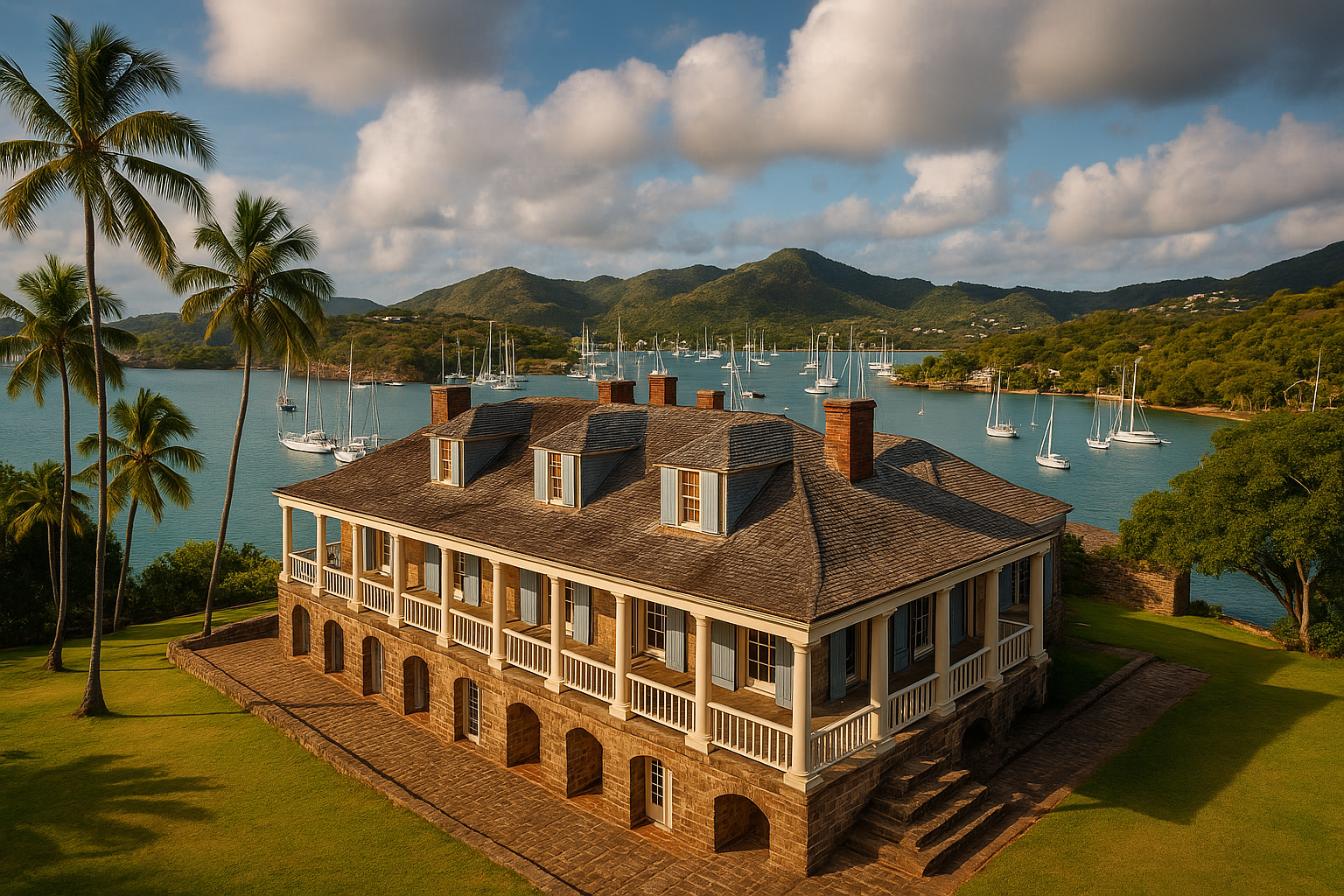 A landscape of Antigua y Barbuda