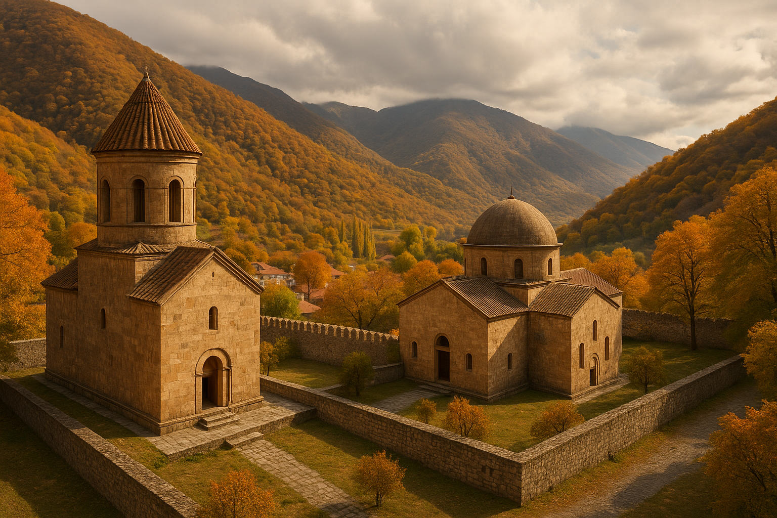 A landscape of Azerbaiyán