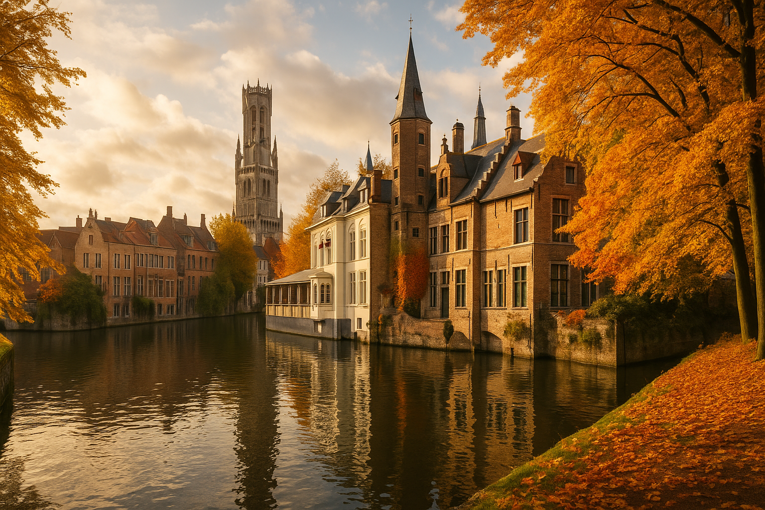 Paisaje en Bélgica