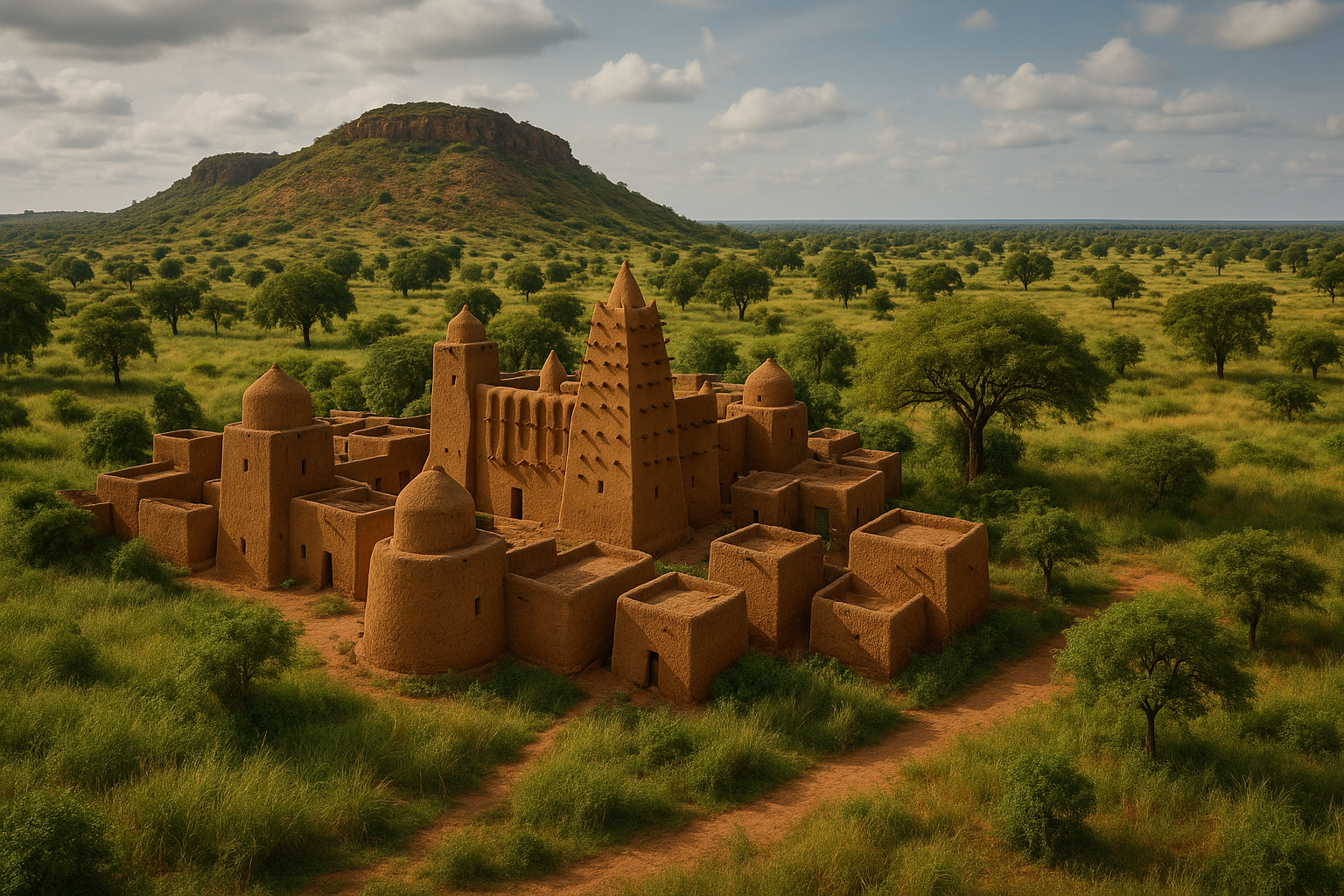 Paisaje en Burkina Faso