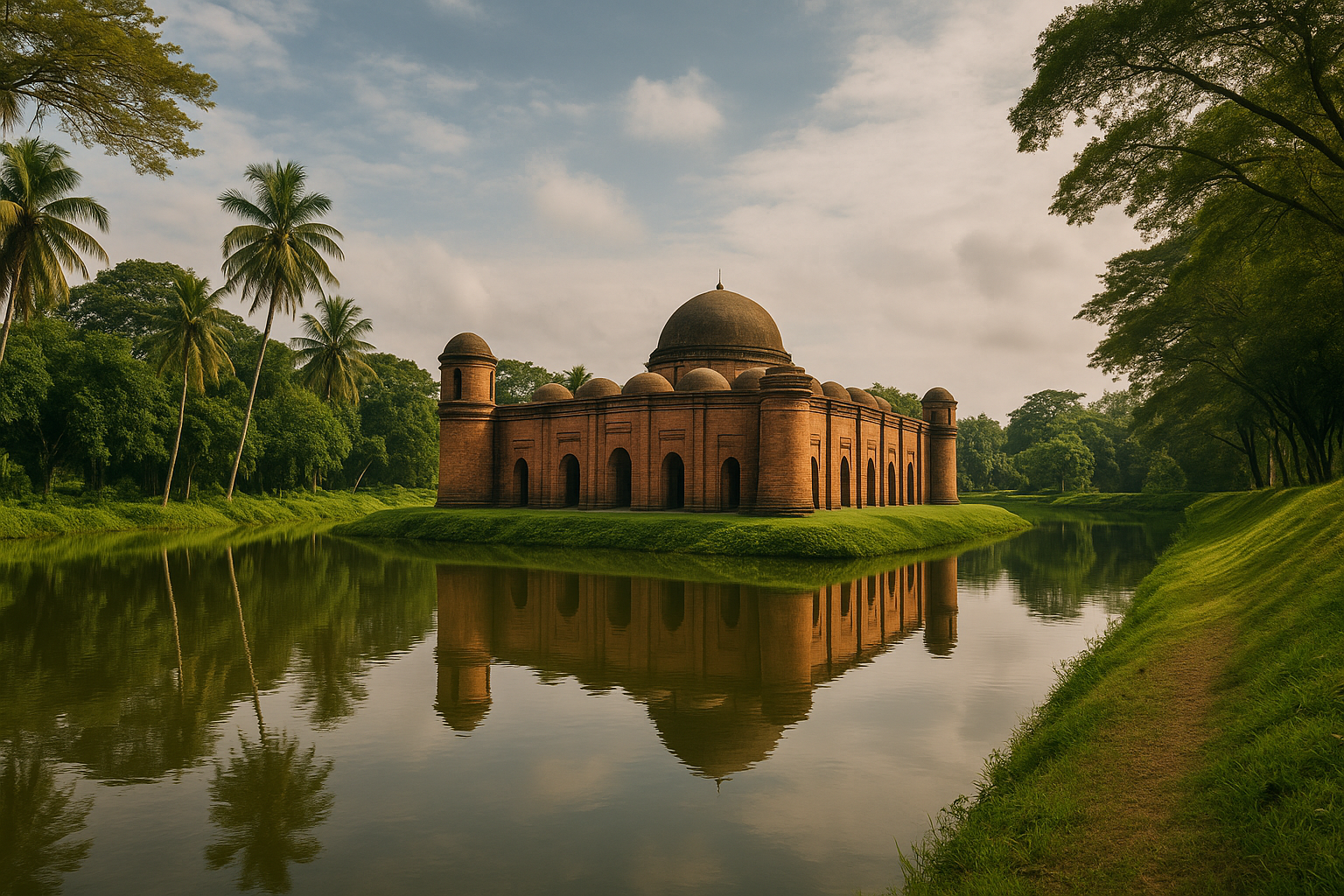 A landscape of Bangladés