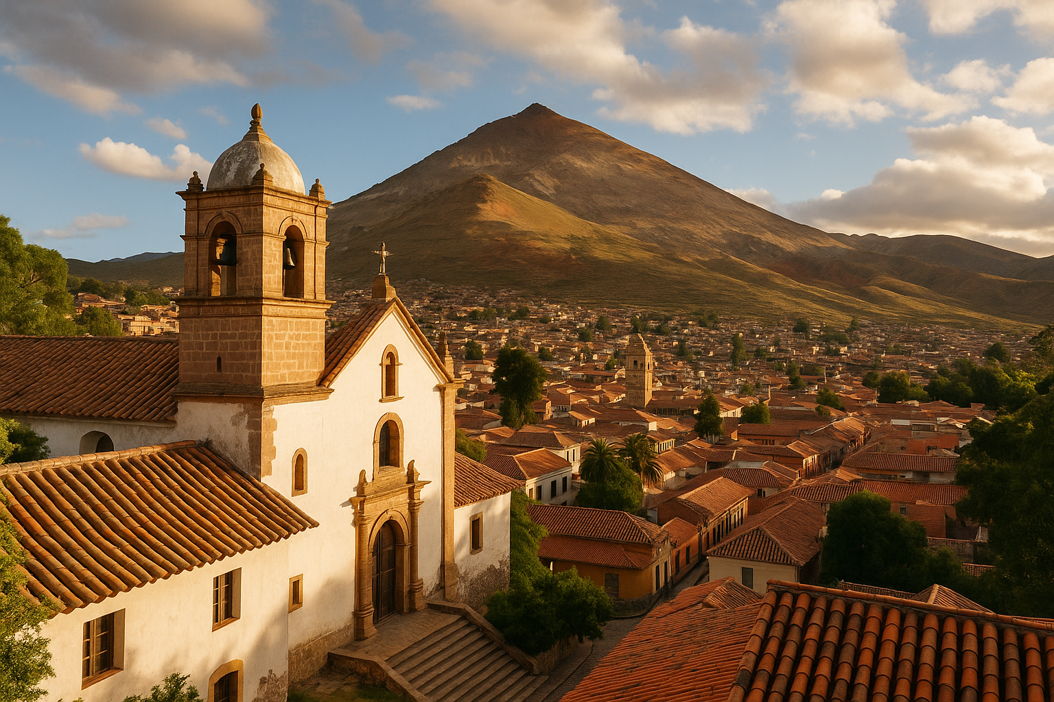 Paisaje en Bolivia