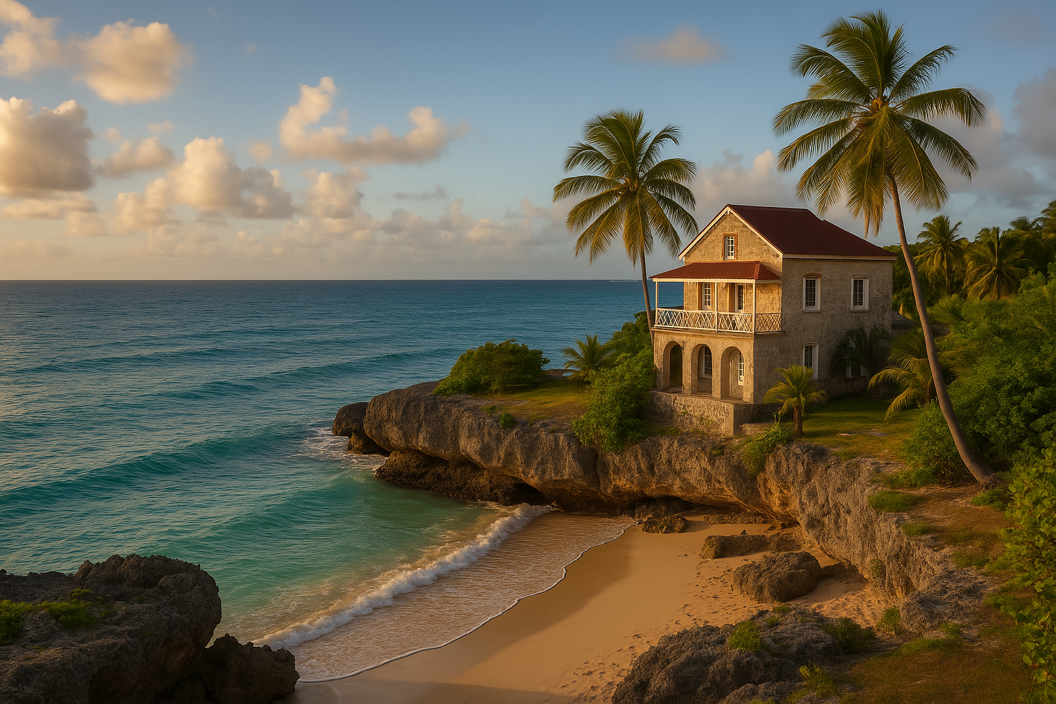 A landscape of Barbados