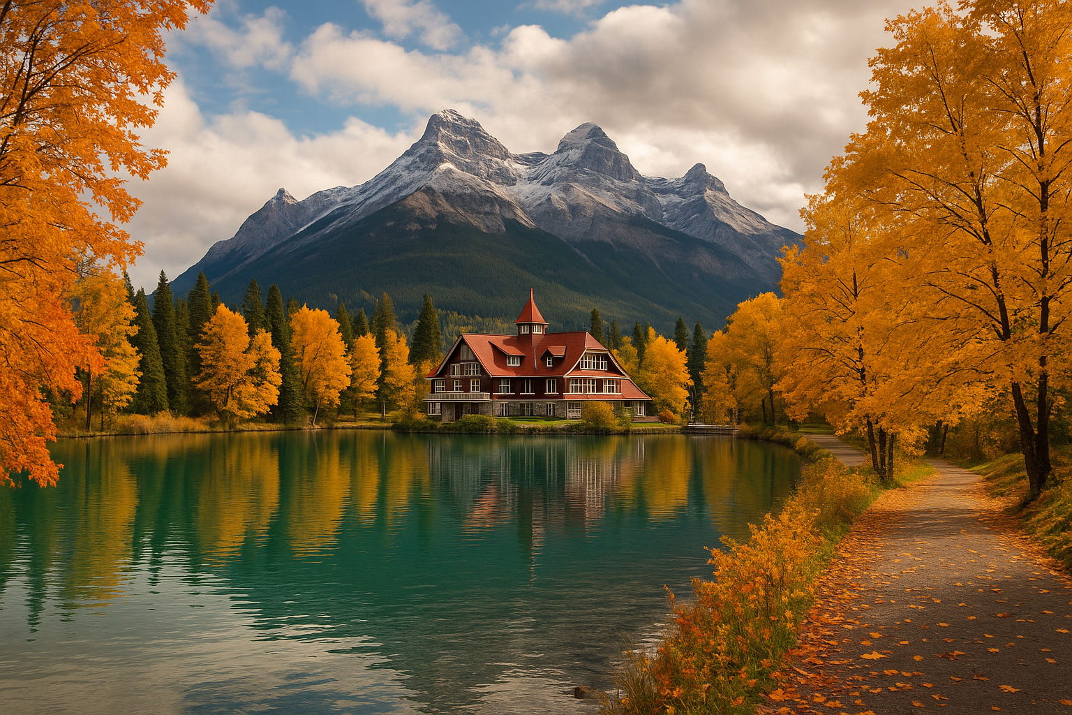 Paisaje en Canadá