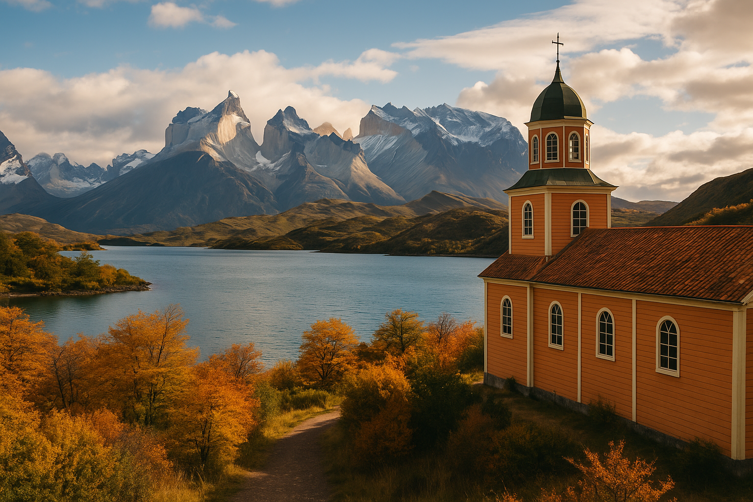 Landscape in Chile