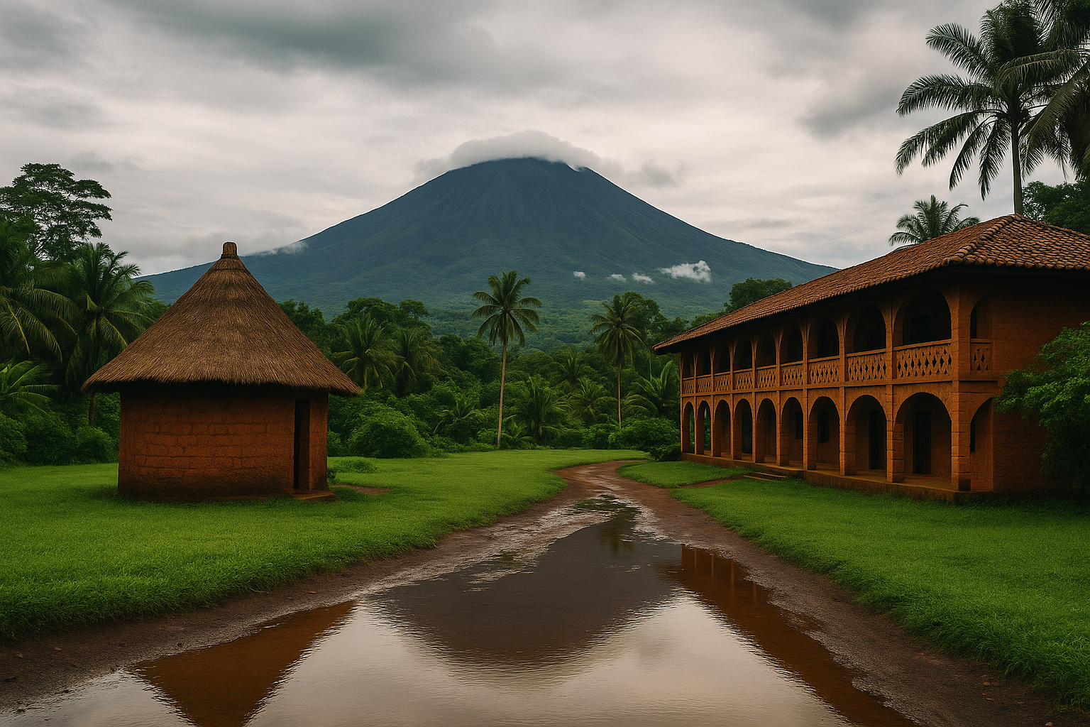 Paisaje en Camerún