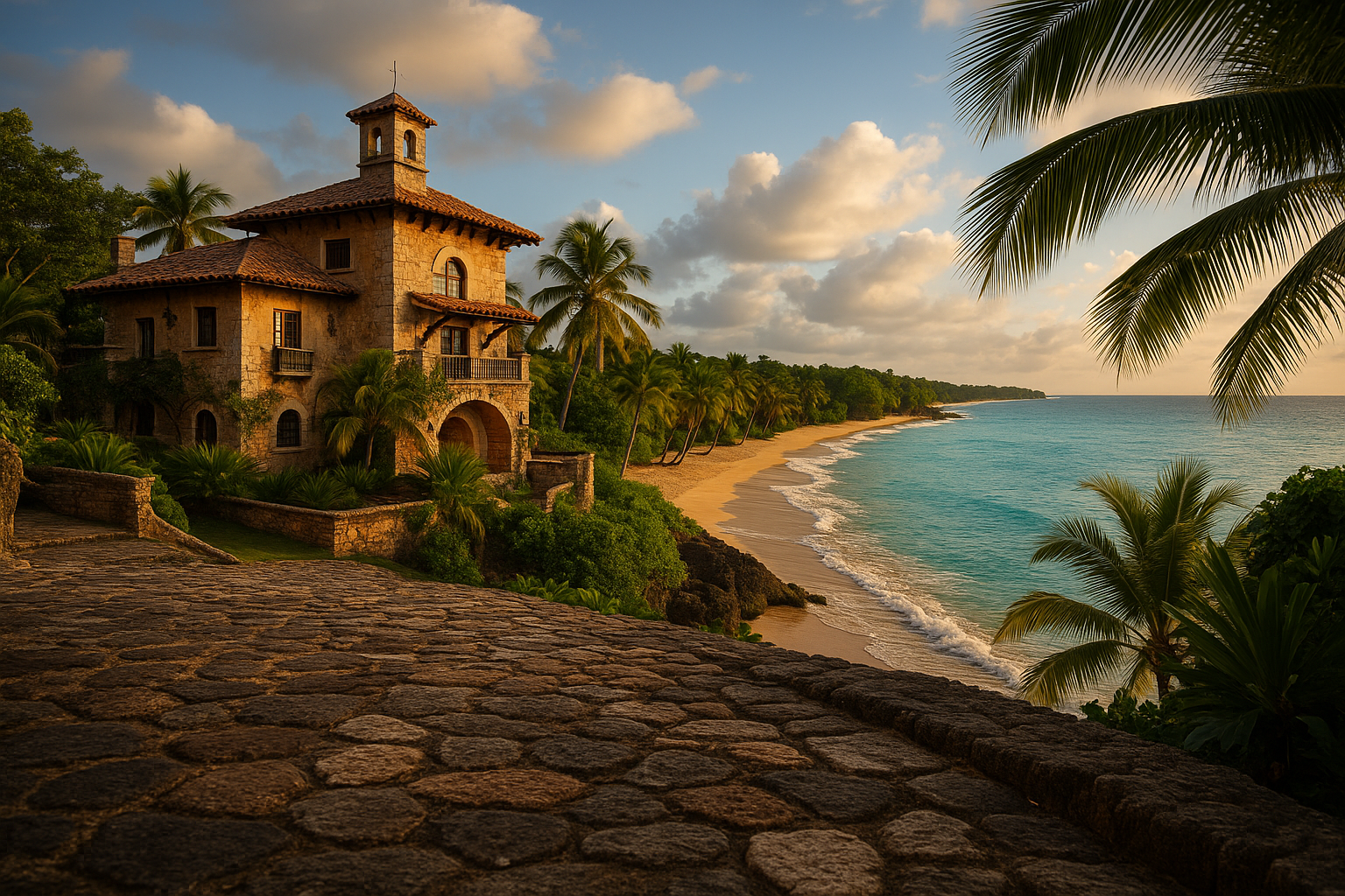 Landscape in Dominican Republic
