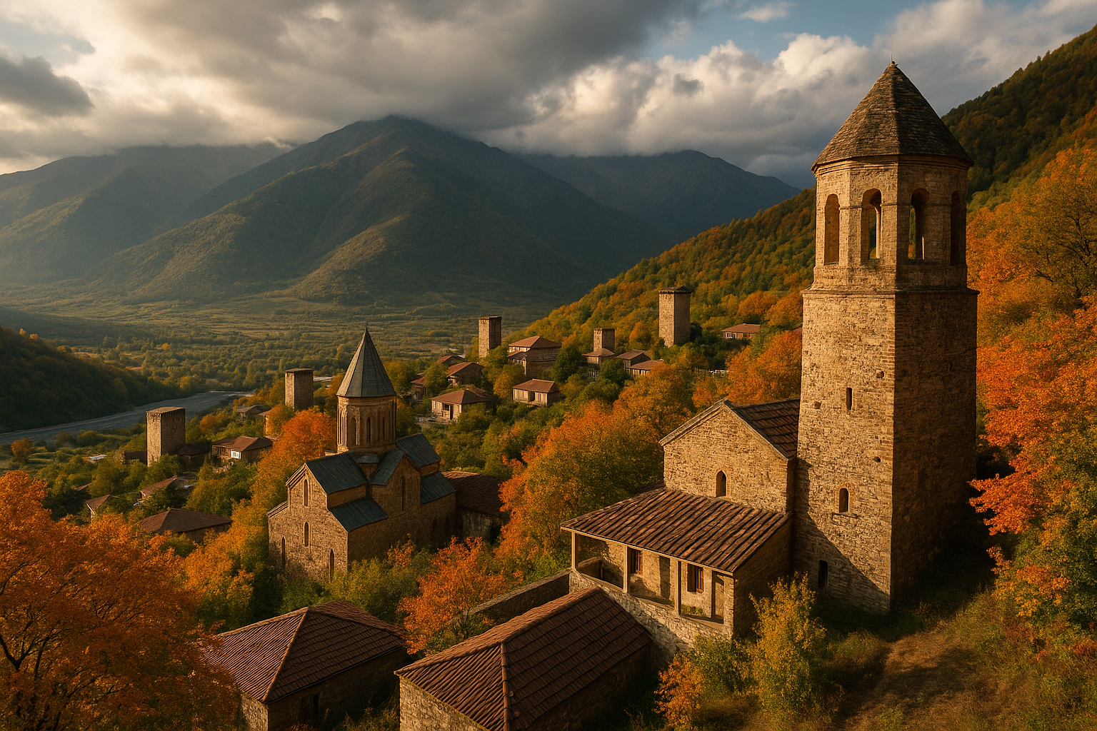 A landscape of Georgia