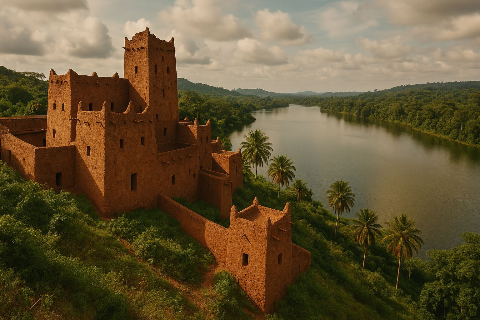 Paisaje en Ghana