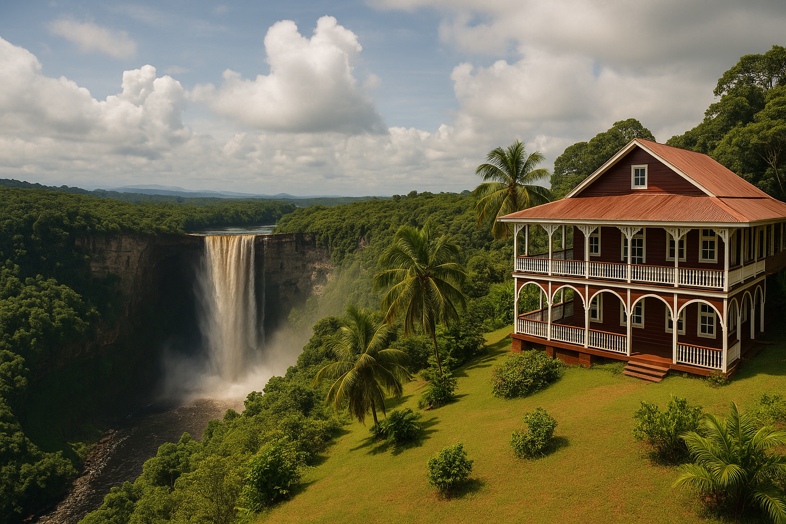 A landscape of Guyana