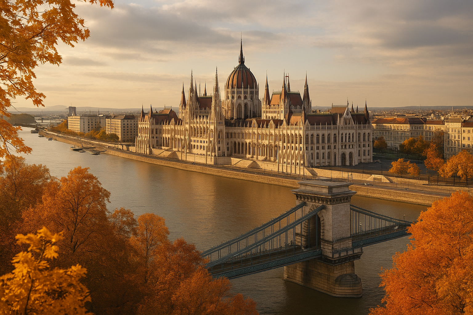 Landscape in Hungary