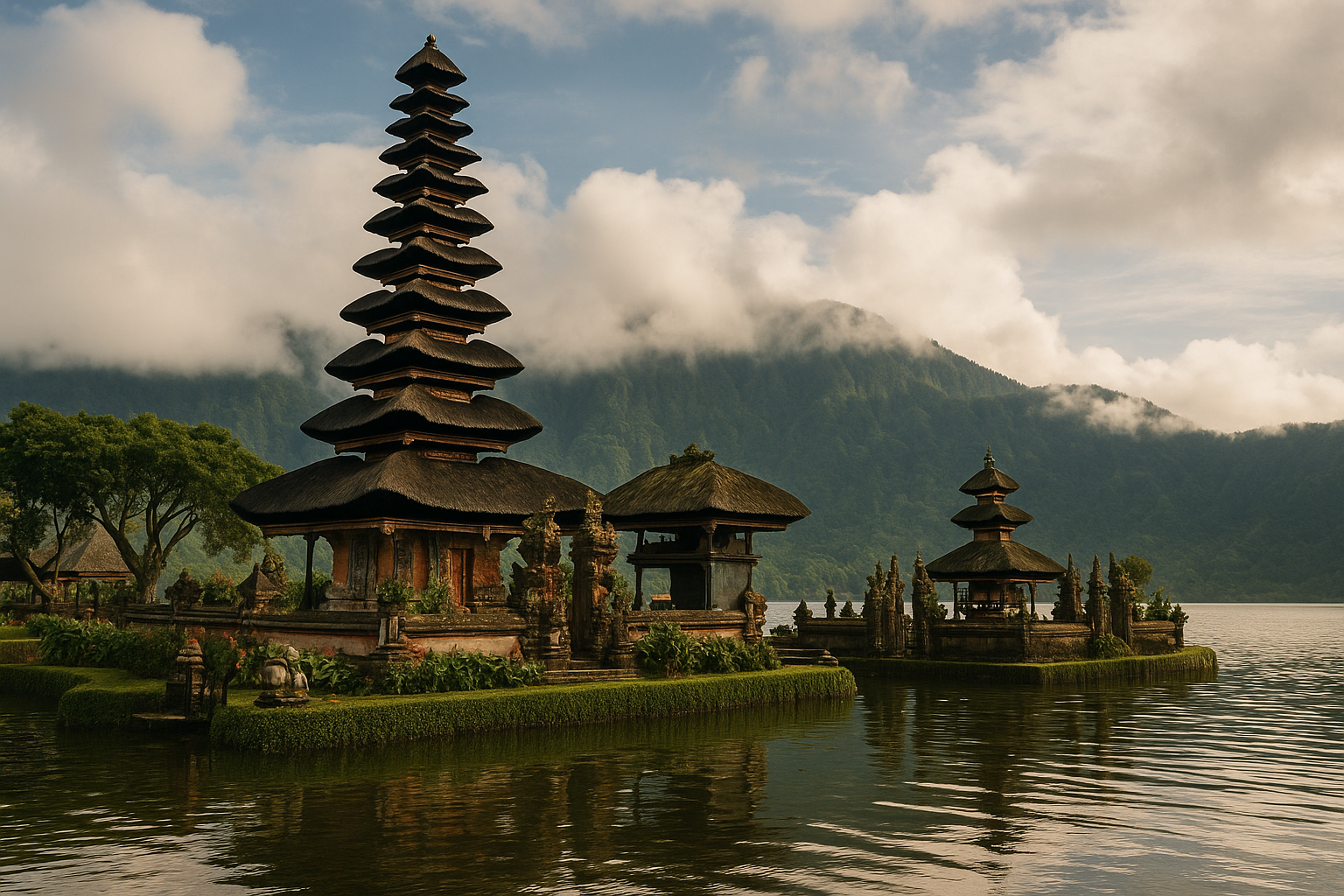A landscape of Indonesia