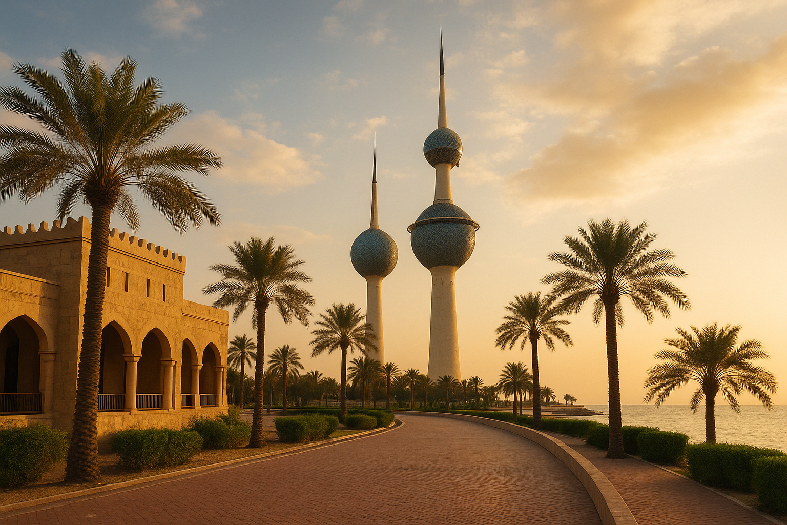 Paisaje en Kuwait