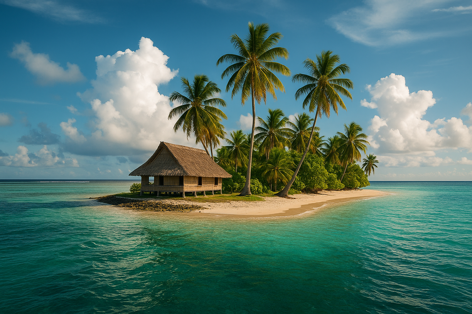 A landscape of Islas Marshall