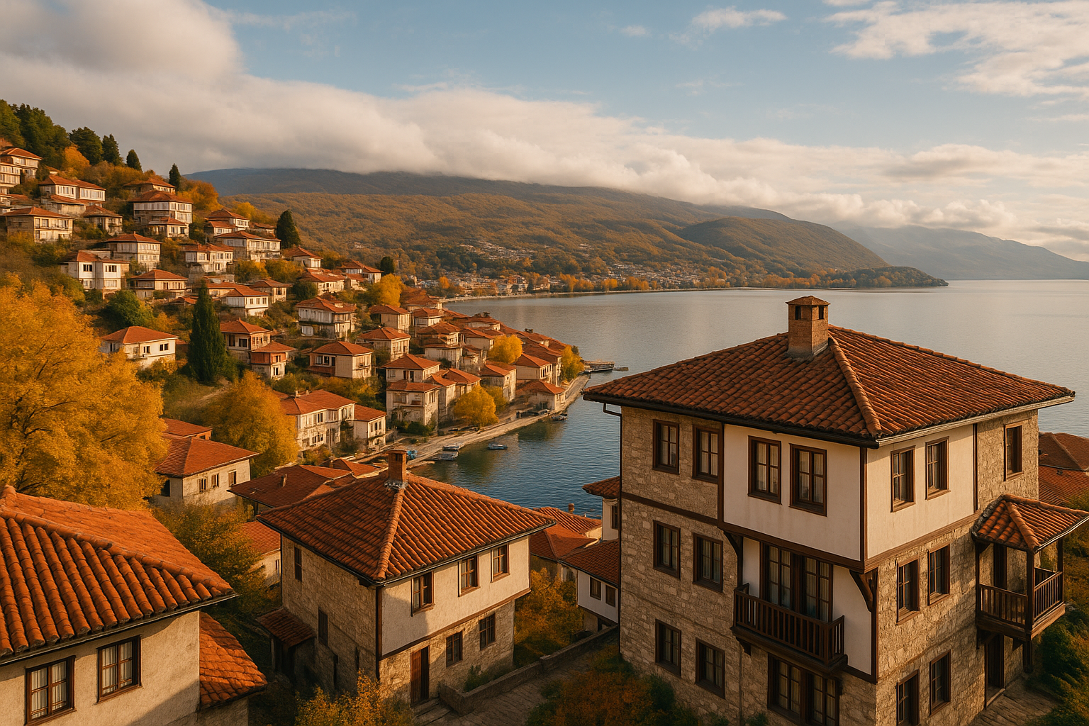 A landscape of Macedonia del Norte
