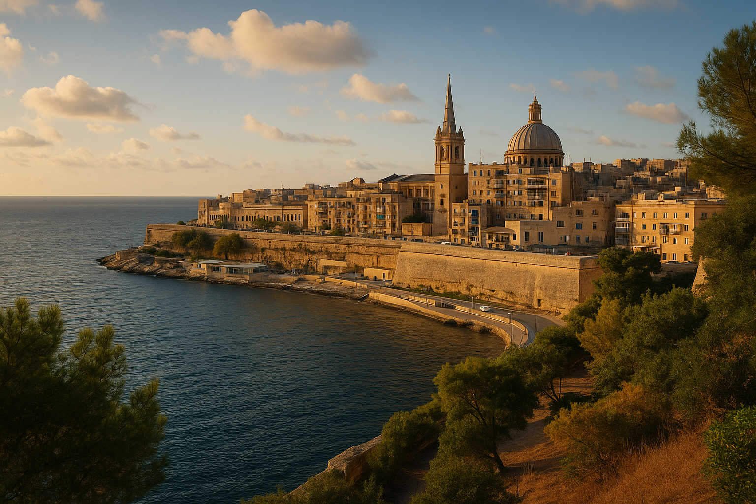 Paisaje en Malta