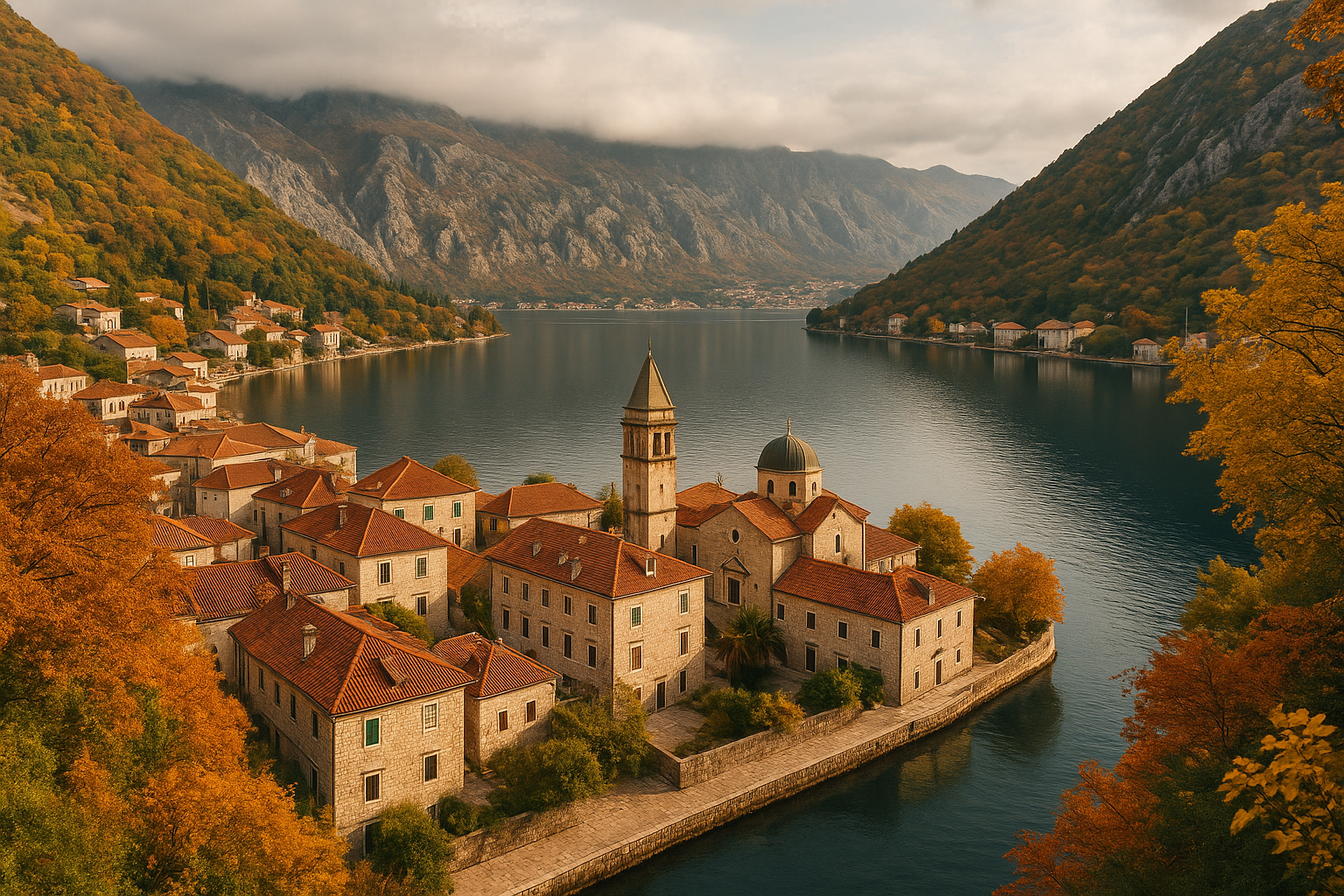 A landscape of Montenegro