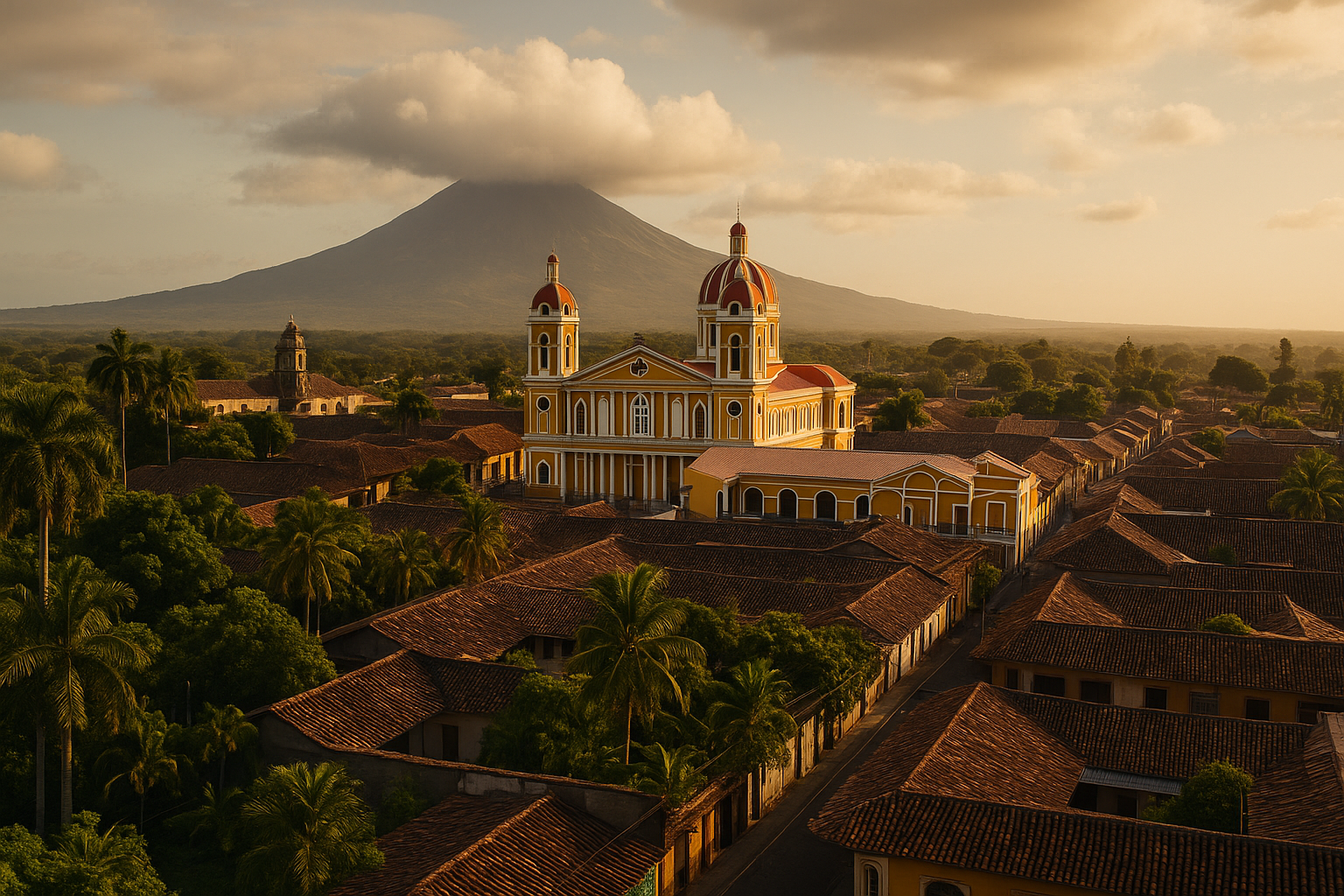 A landscape of Nicaragua