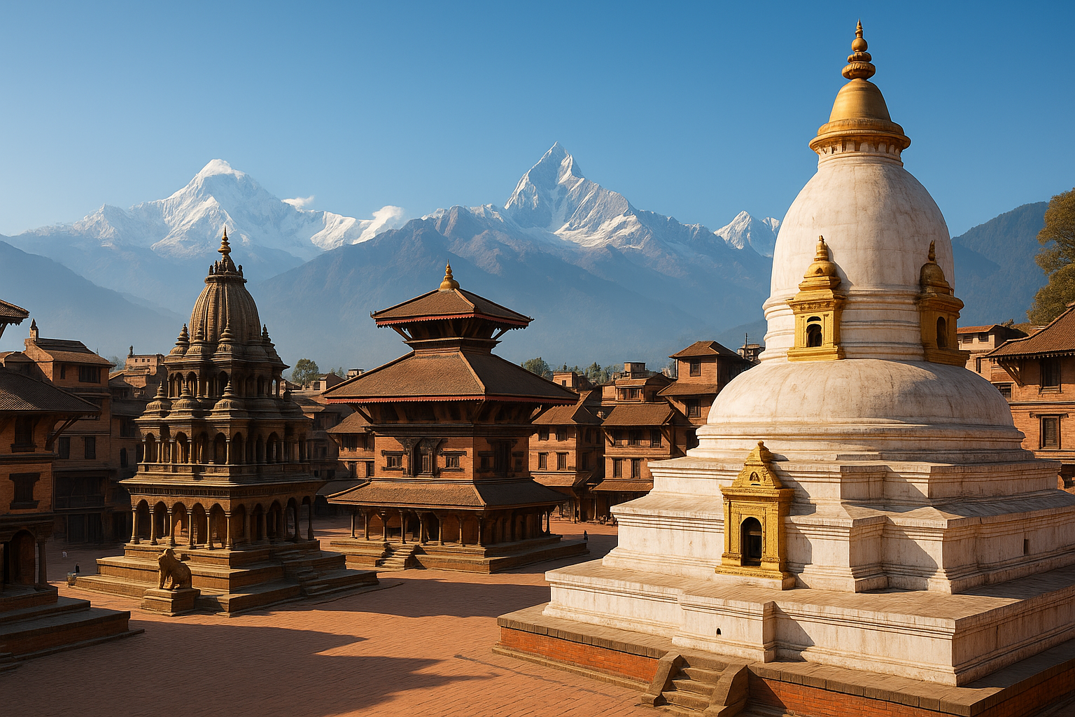 Landscape in Nepal