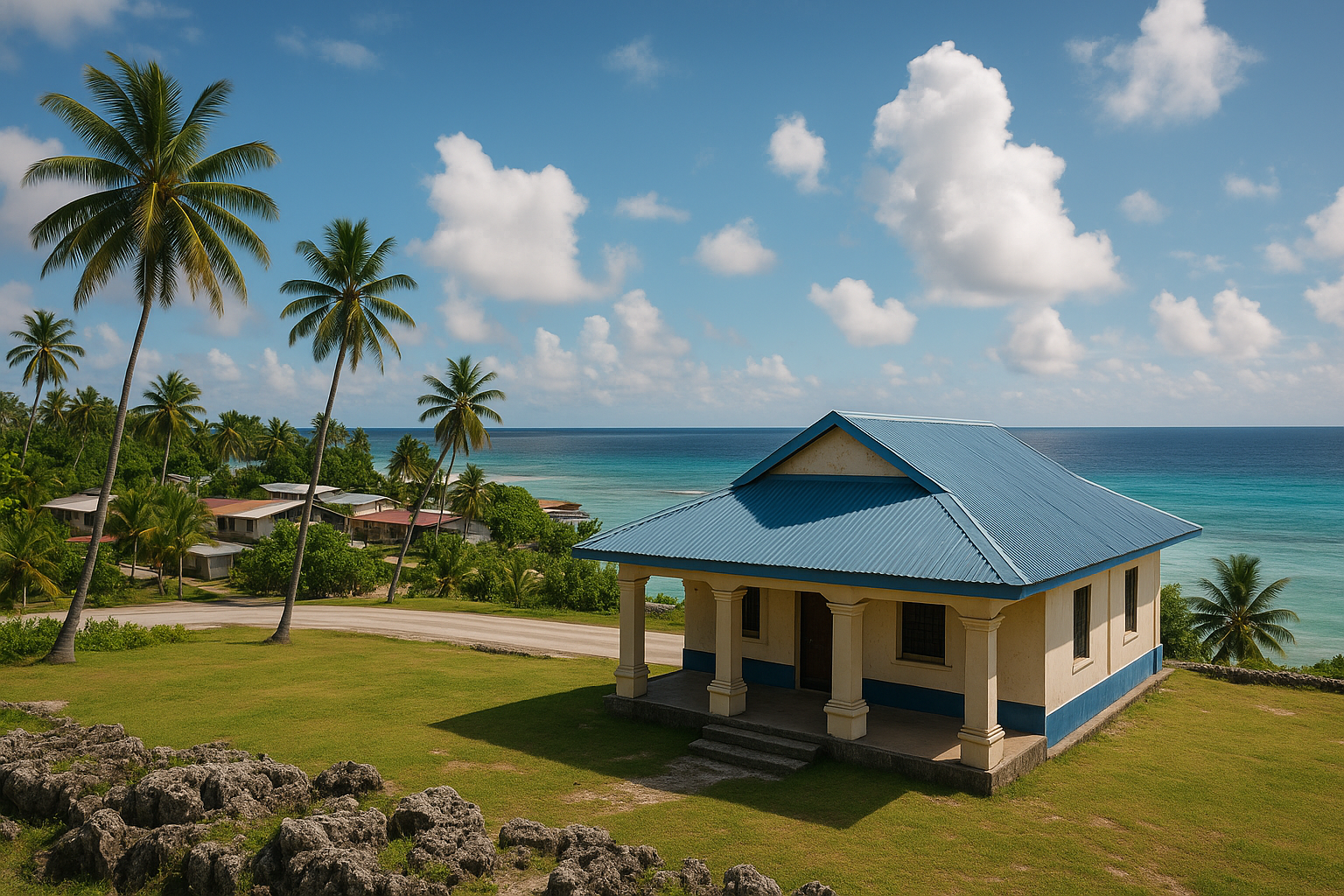 A landscape of Nauru