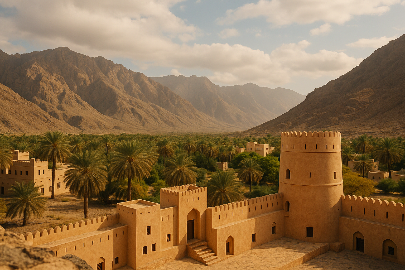 Krajobraz — Oman