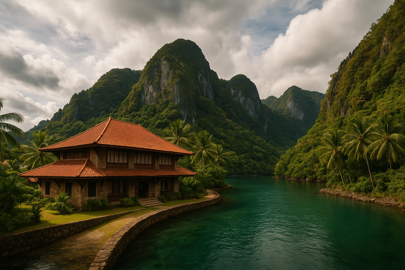 A landscape of Filipinas