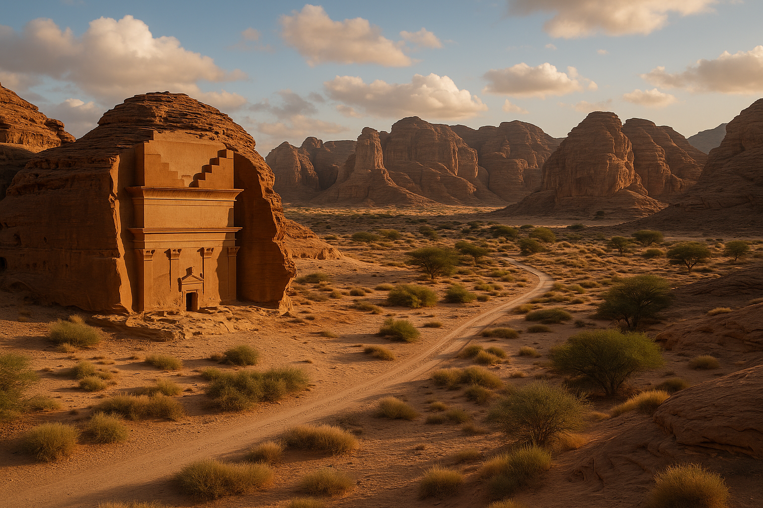 A landscape of Arabia Saudita