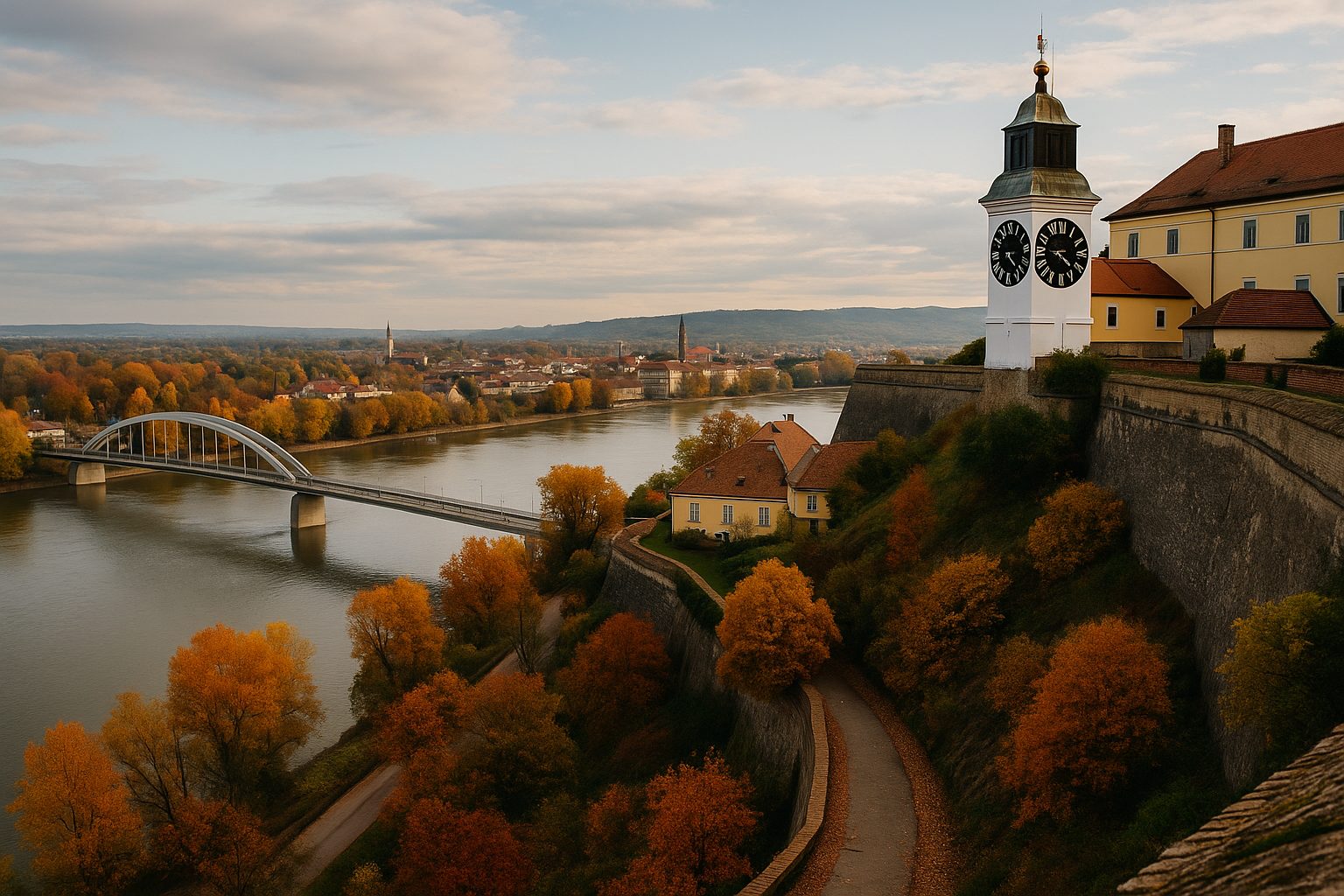 A landscape of Serbia