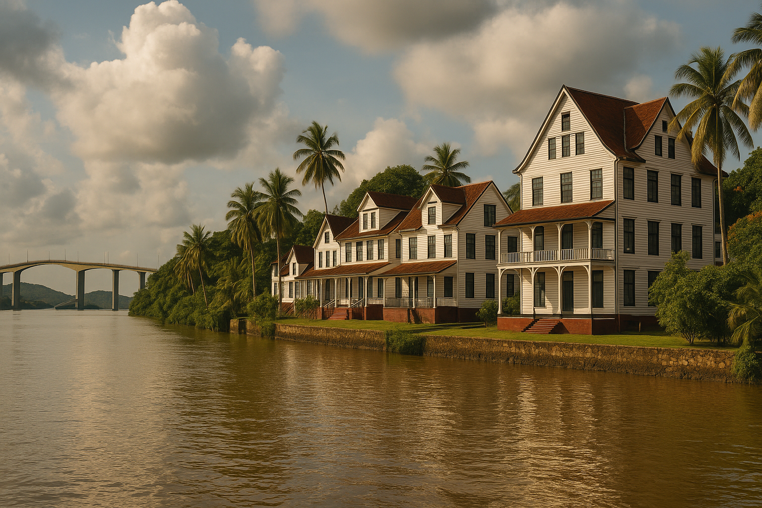 A landscape of Surinam