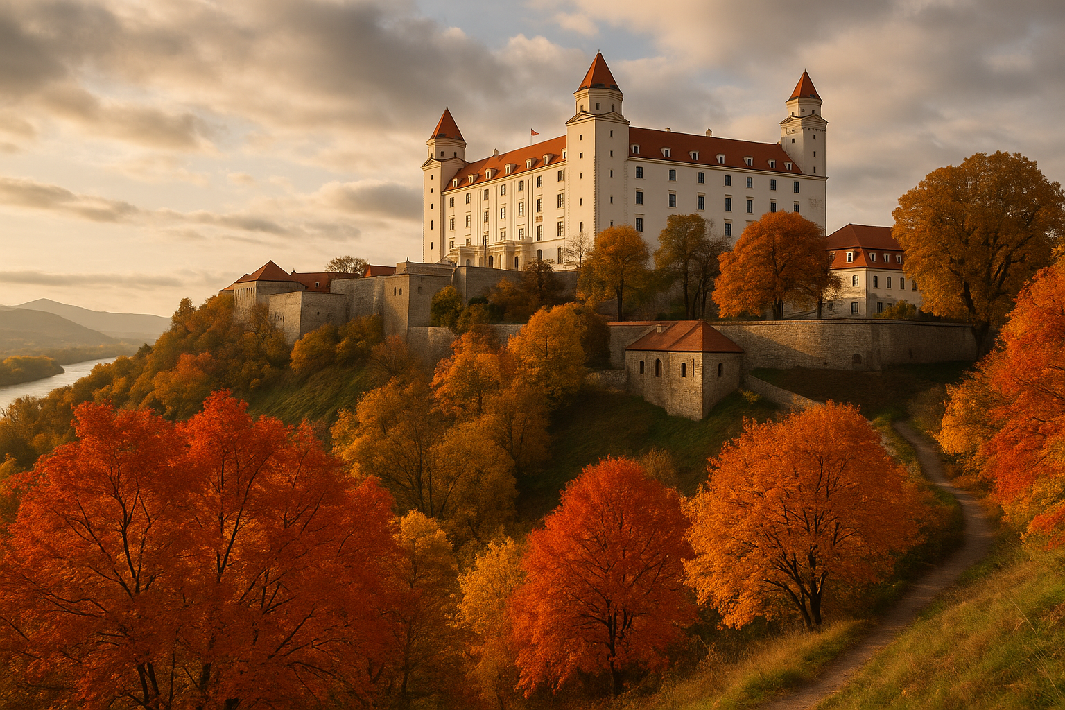 A landscape of Eslovaquia