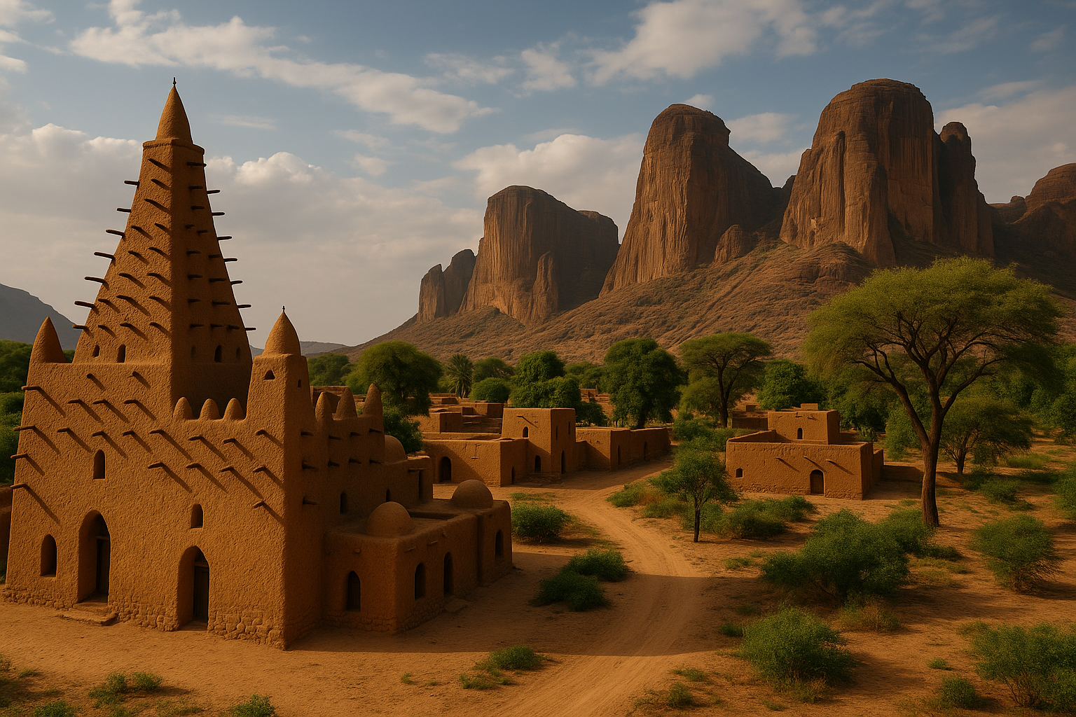 Paisaje en Chad