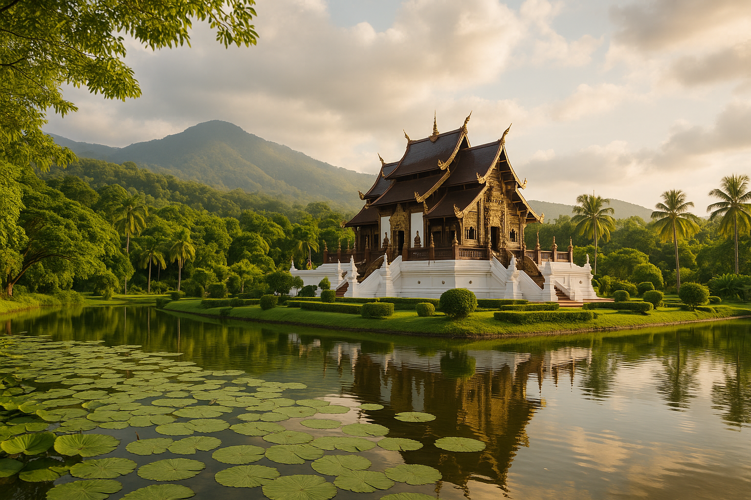 A landscape of Tailandia