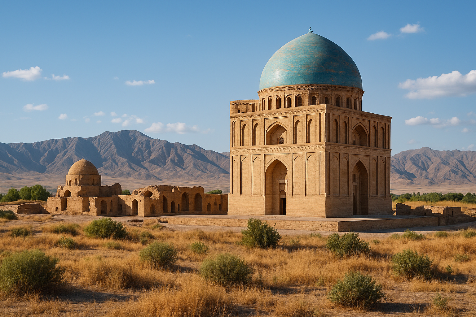 Landscape in Turkmenistan