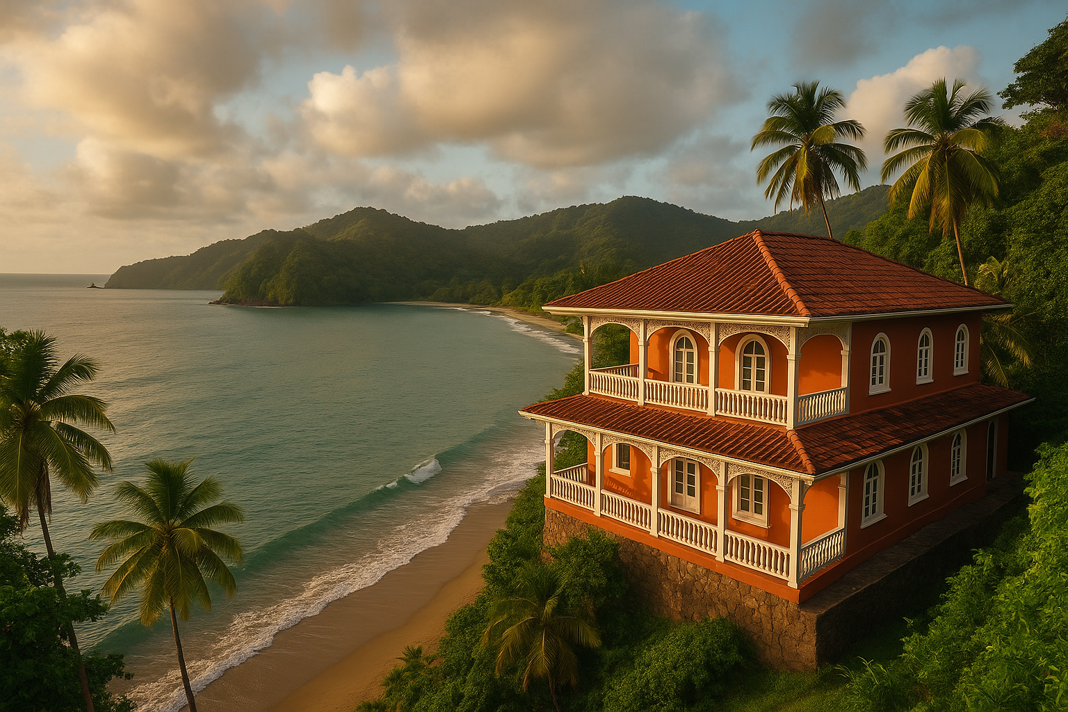 Paisaje en Trinidad y Tobago