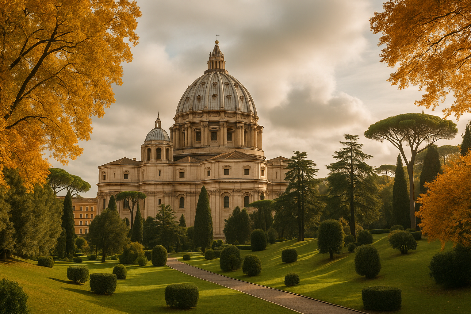 A landscape of Ciudad del Vaticano