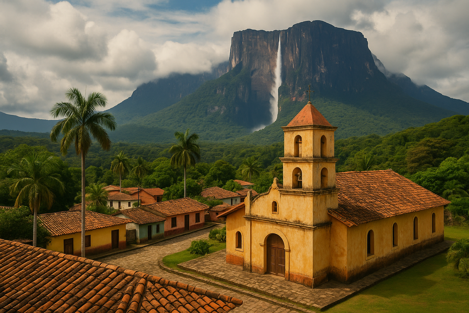 A landscape of Venezuela