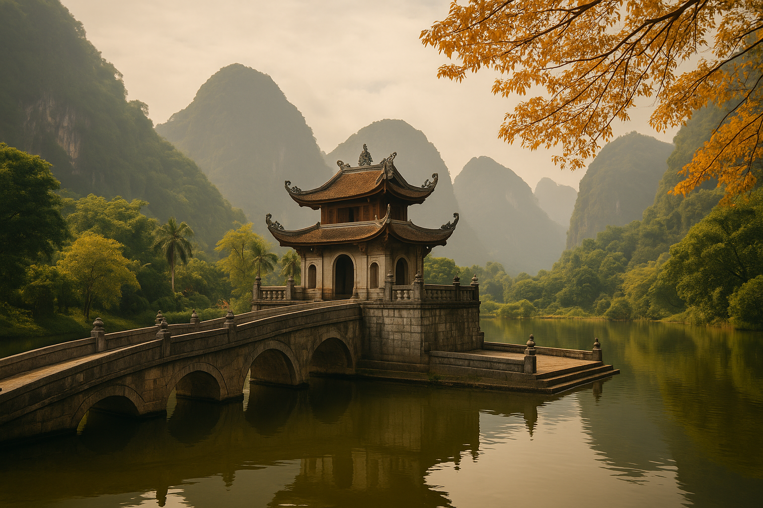 A landscape of Vietnam