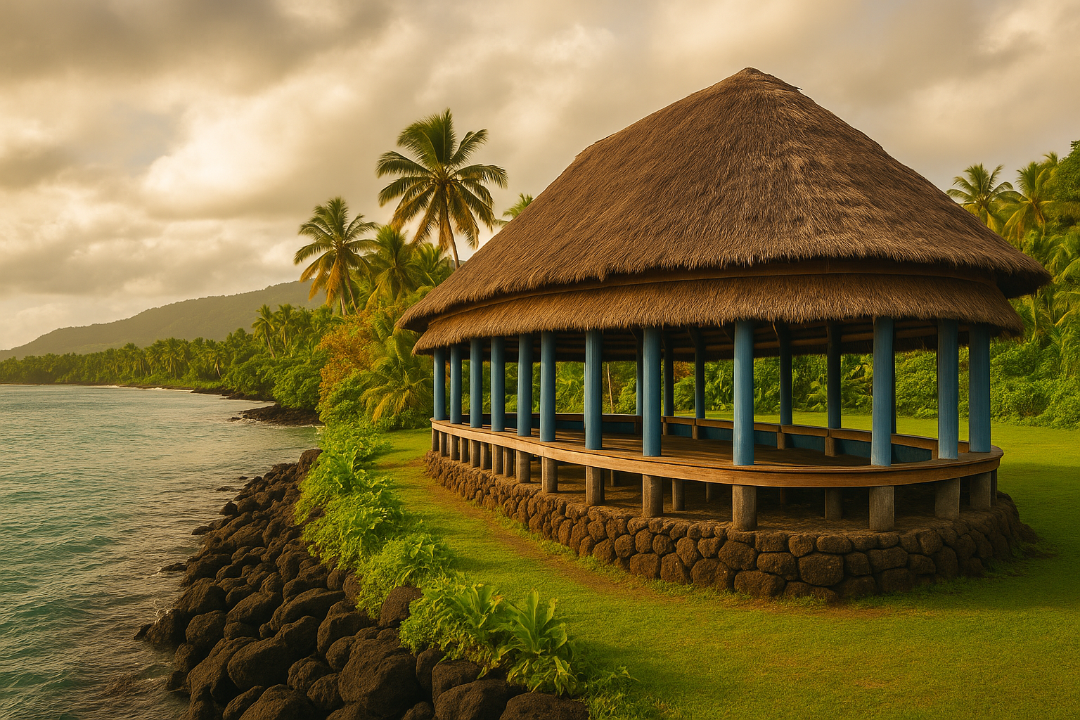 A landscape of Samoa