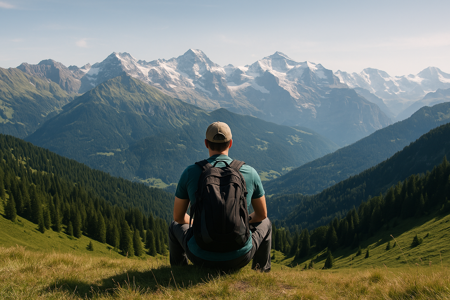 Hiking in Alps