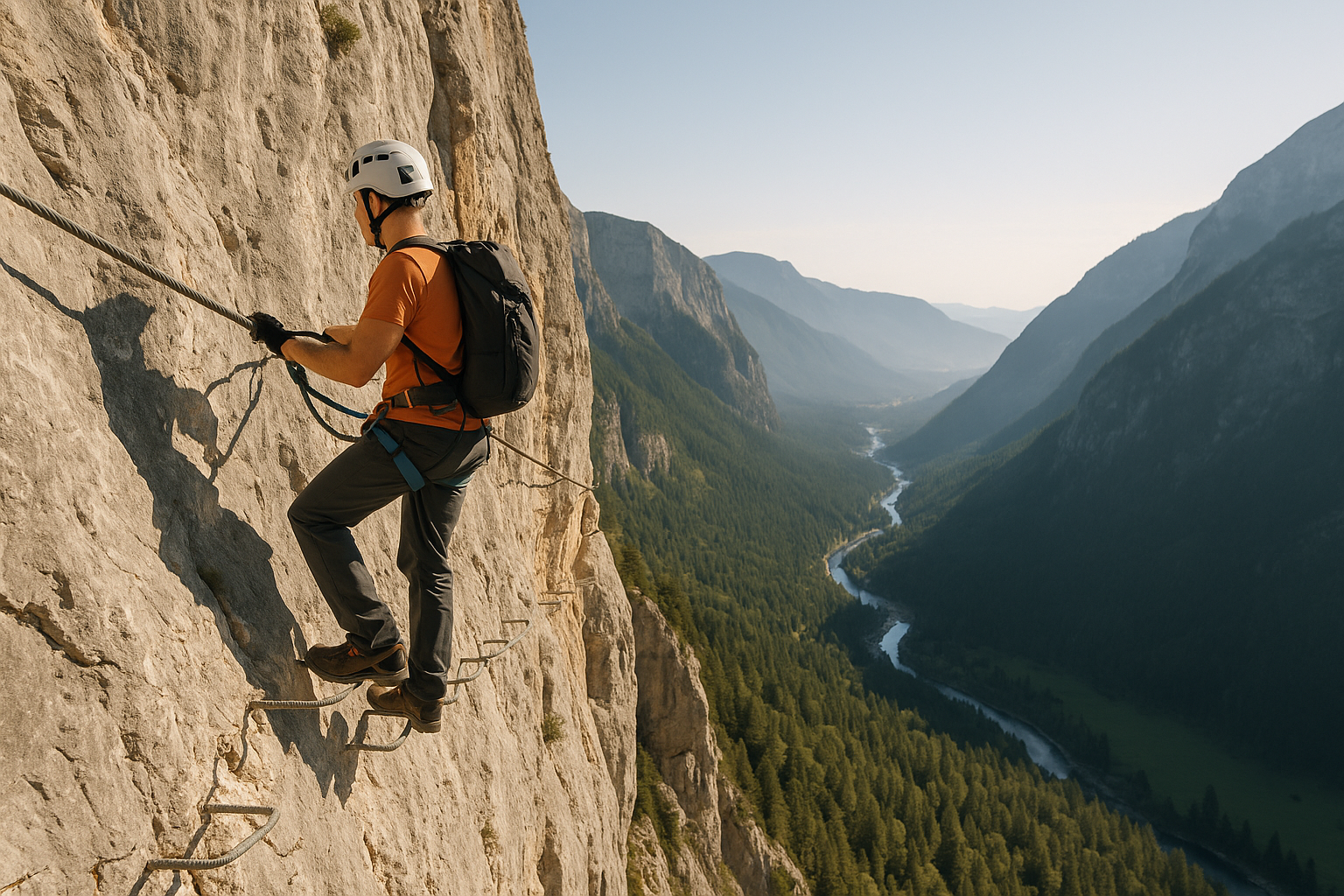 Via ferrata and climbing trips