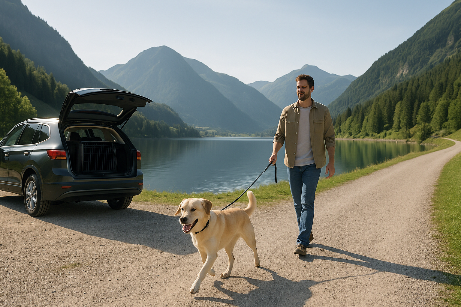 Travelling with a dog