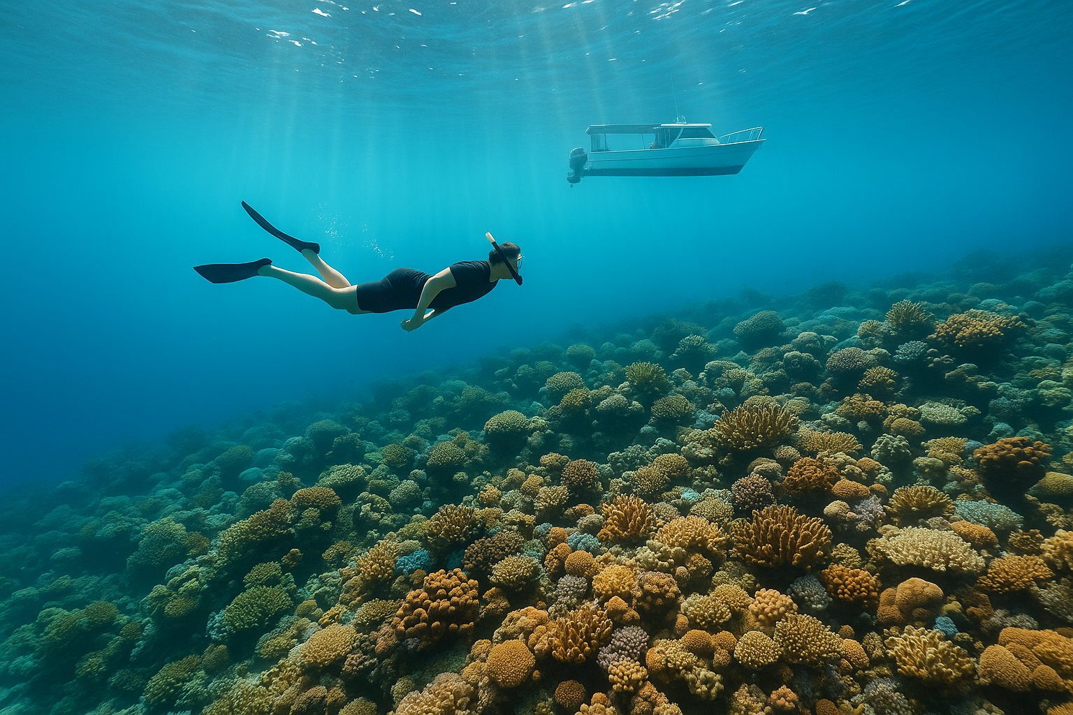 Snorkeling and scuba diving